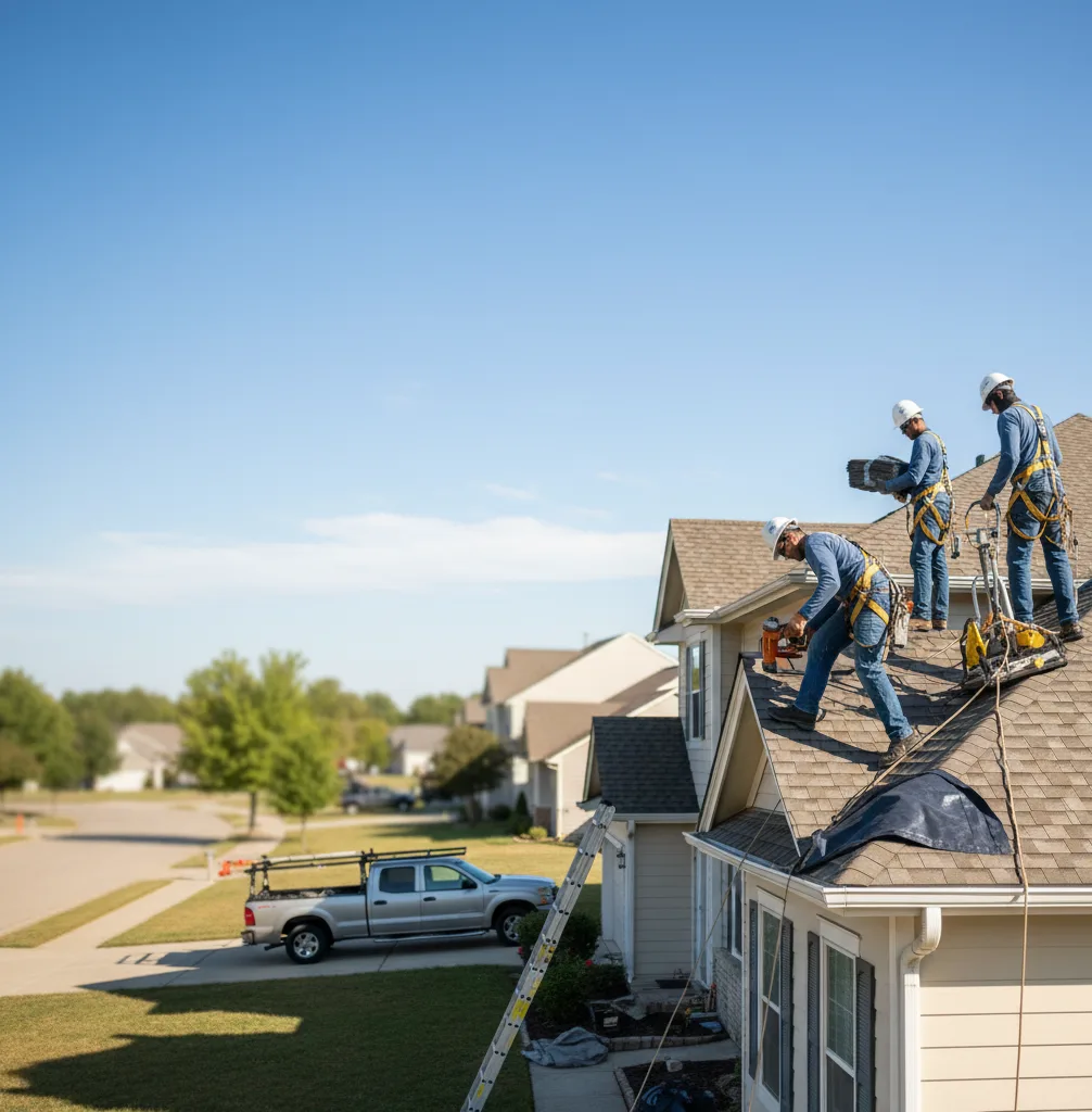 Roof Repair in New Baden